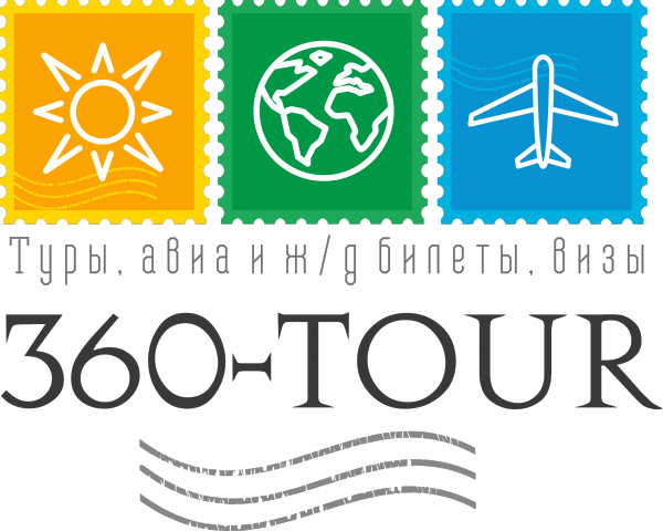 Логотип компании 360-ТУР